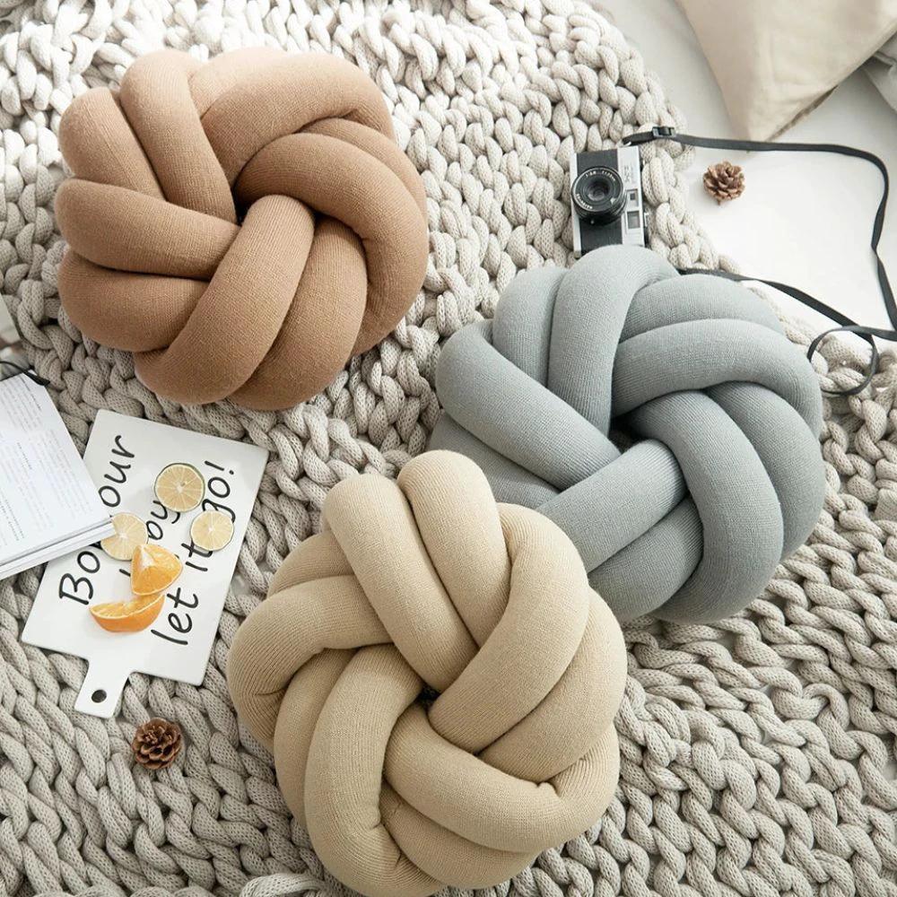 Puffy Pretzel Cushion by Casa & Beyond