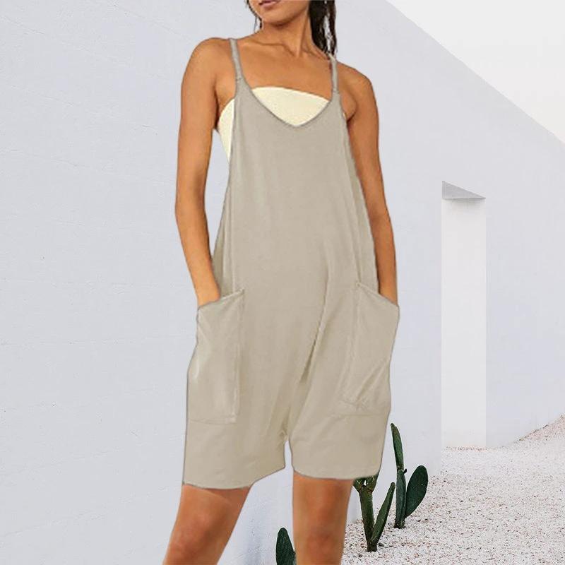 Sleeveless dress with pockets by Bowlift