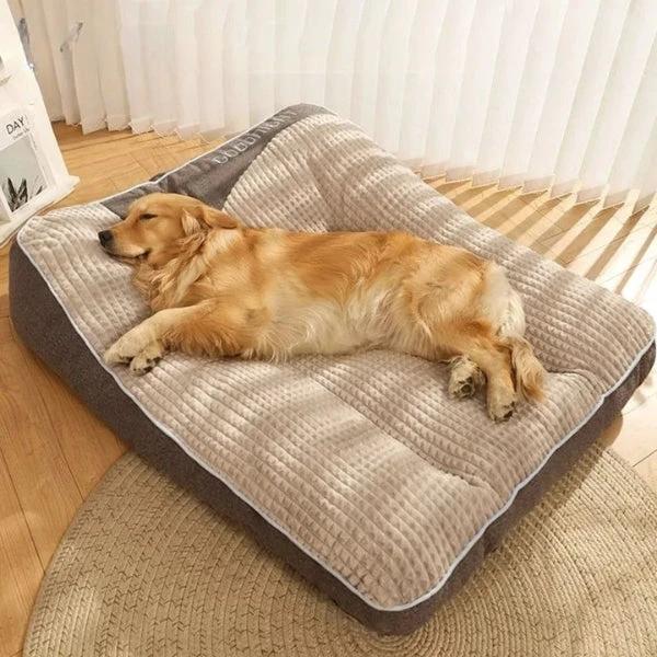XXL Orthopedic Dog Mattress Bed with Removable Cover for Large Dogs by BowLift