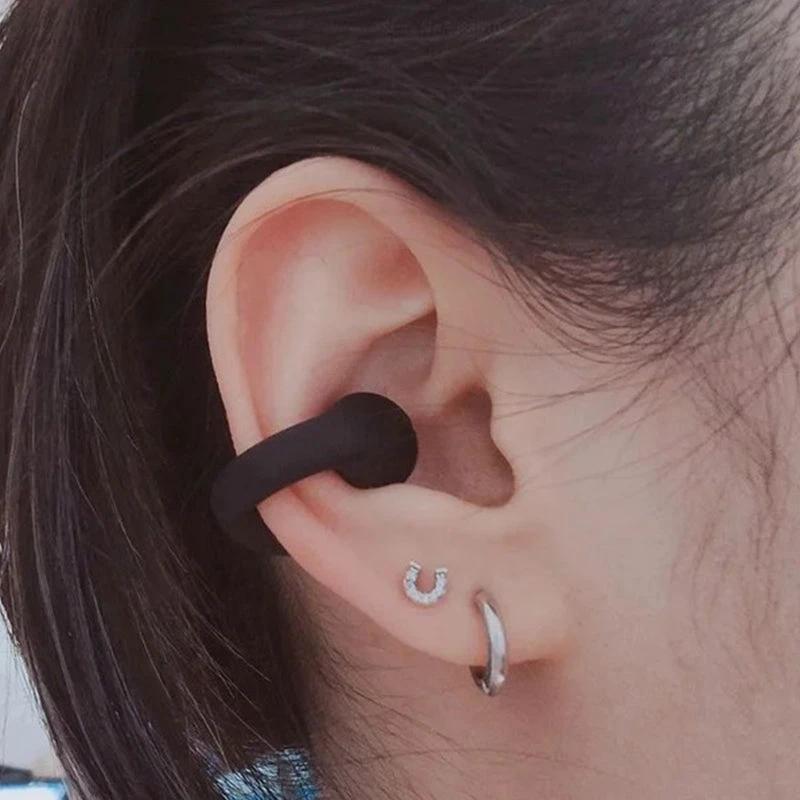Bone conduction headphones with clip for the ear, wireless by Bowlift