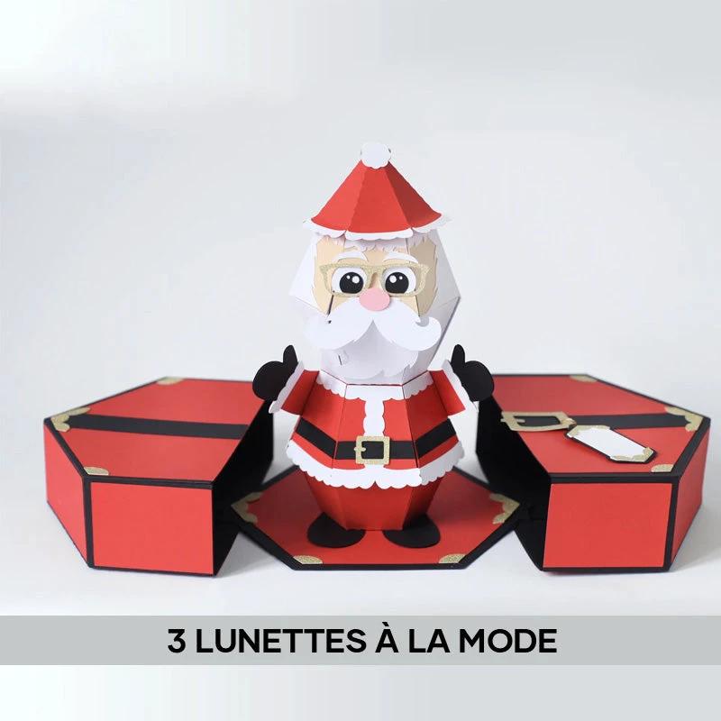 3D Pop-Up Card for the Santa Claus Prank by Bowlift