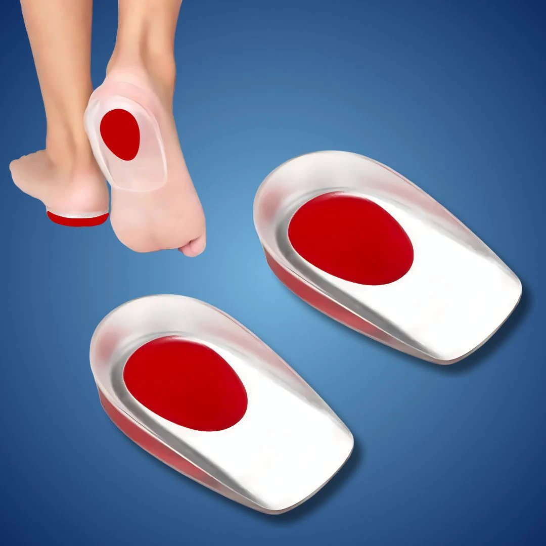 ComfortStep Plantar Heel Cups Gel Pads | Enhanced Cushioning - for Heel Pain Relief and Foot Issues Bowlift by Bowlift