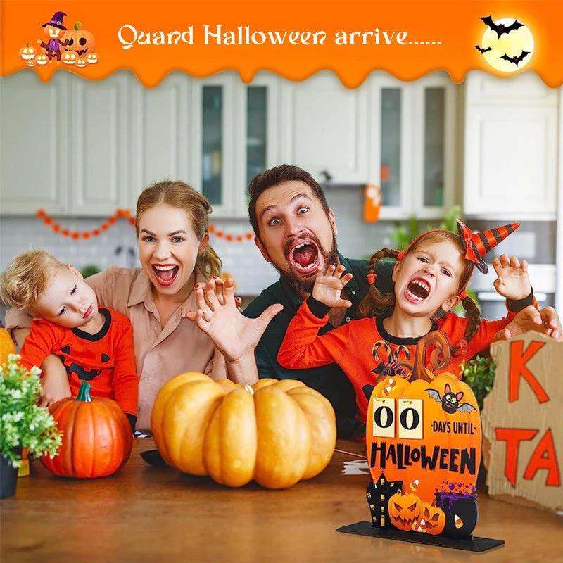 Wood Halloween Advent Calendar by Bowlift