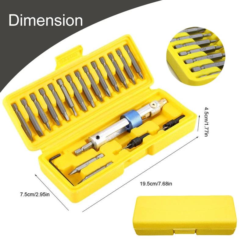 Screwdriver Set 20 Pieces by Bowlift