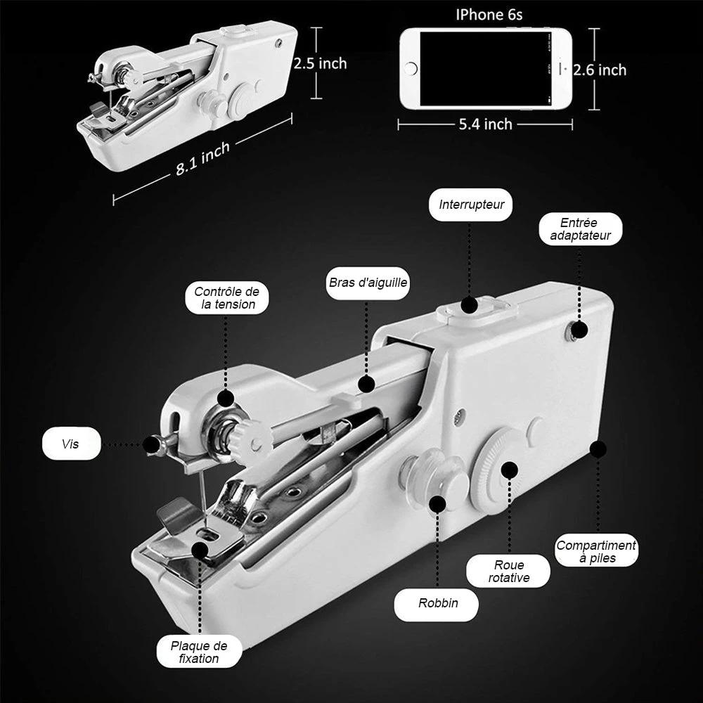 Ciaovie Mini portable sewing machine by Bowlift