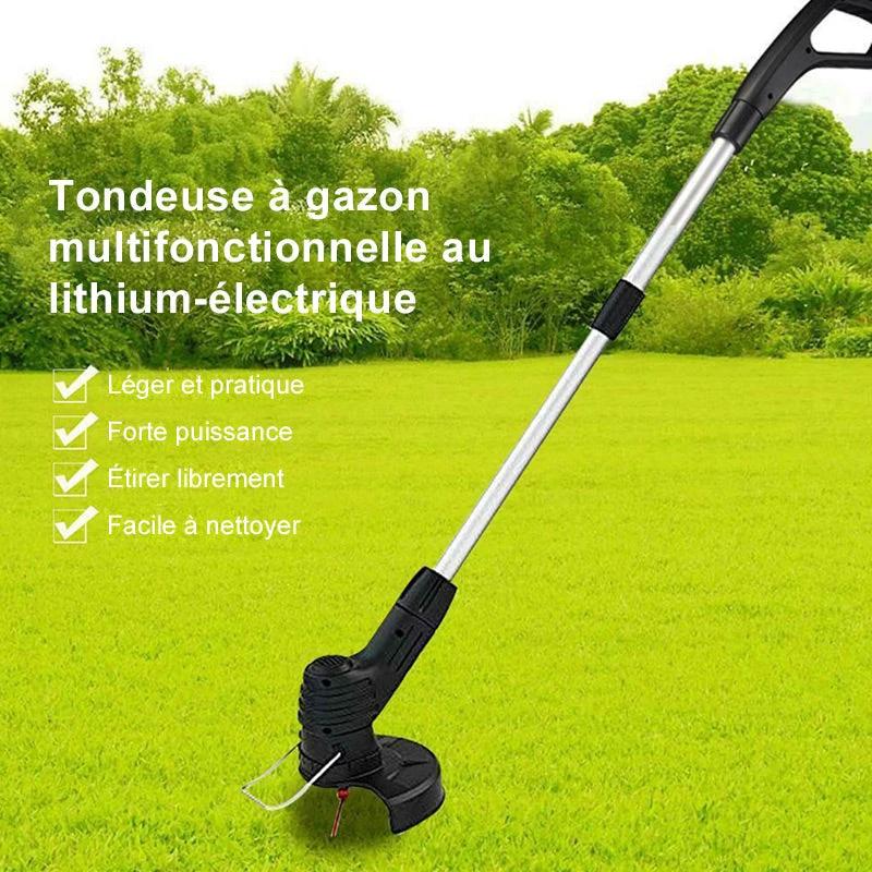Portable cordless electric lawn mower edge trimmer by Bowlift