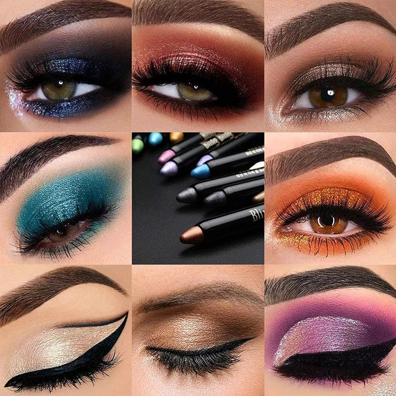 15 Color Highlighter Eye Shadow Stick by BowLift