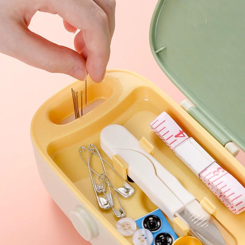 Multifunctional sewing needle and thread box by Bowlift