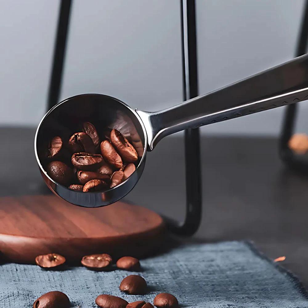 Seal & Scoop Coffee Spoon by Casa & Beyond
