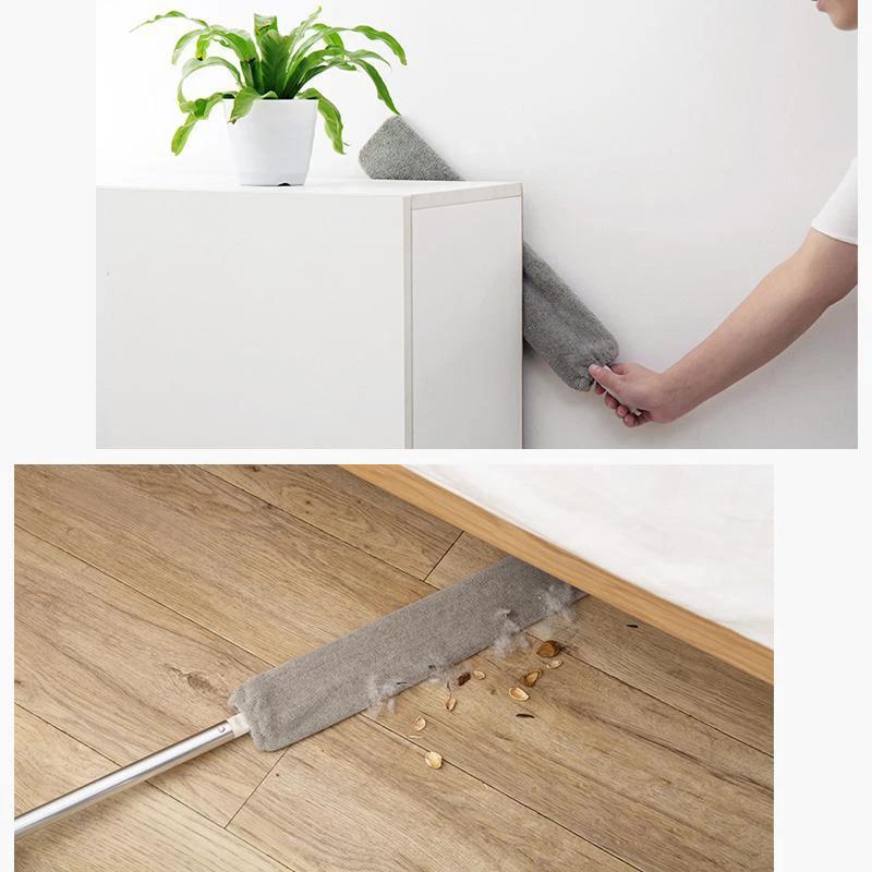 Dust broom with long handle by Bowlift