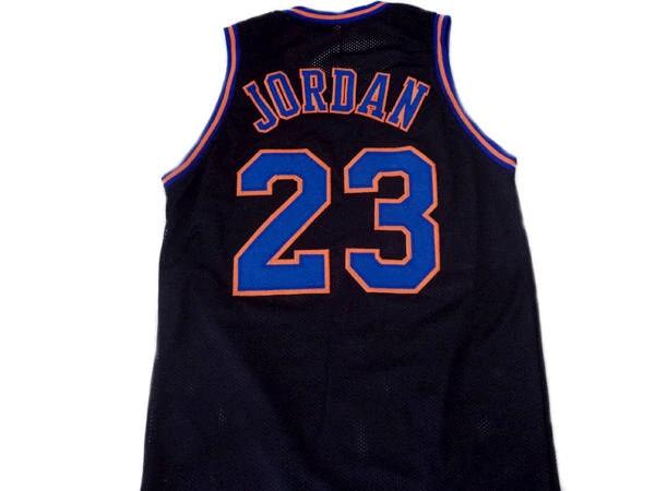 Michael Jordan Jersey #23 Tune Squad Space Jam Basketball Black by My store basketball