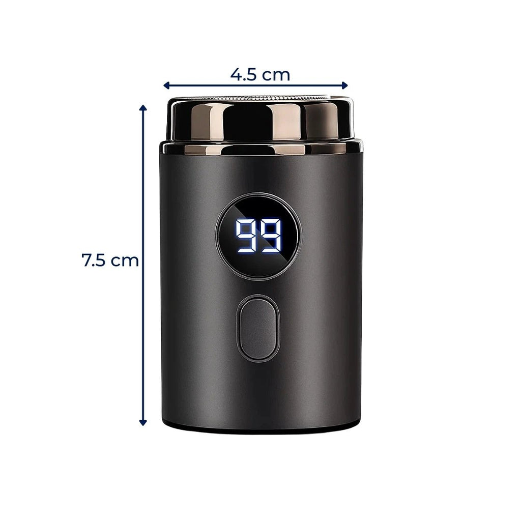 Compact USB Shaver – Waterproof IPX7 – Smooth Portable Grooming for Men with Close Shave Comfort Bowlift by Bowlift