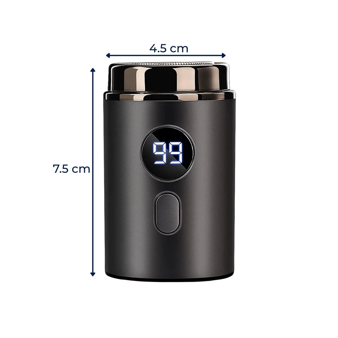 Compact USB Shaver – Waterproof IPX7 – Smooth Portable Grooming for Men with Close Shave Comfort Bowlift by Bowlift