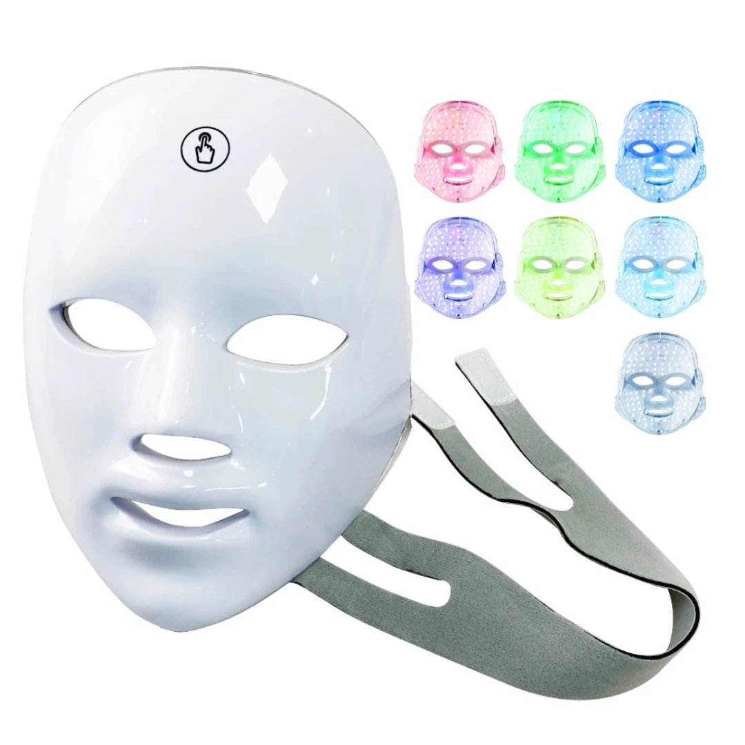GlowSkin Pro LED Light Therapy Mask | Stimulates Collagen - Reduces Wrinkles - Improves Skin Texture - Soothes Redness Bowlift by Bowlift