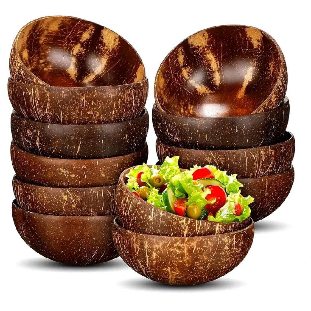 Handcrafted Coconut Bowls by Casa & Beyond