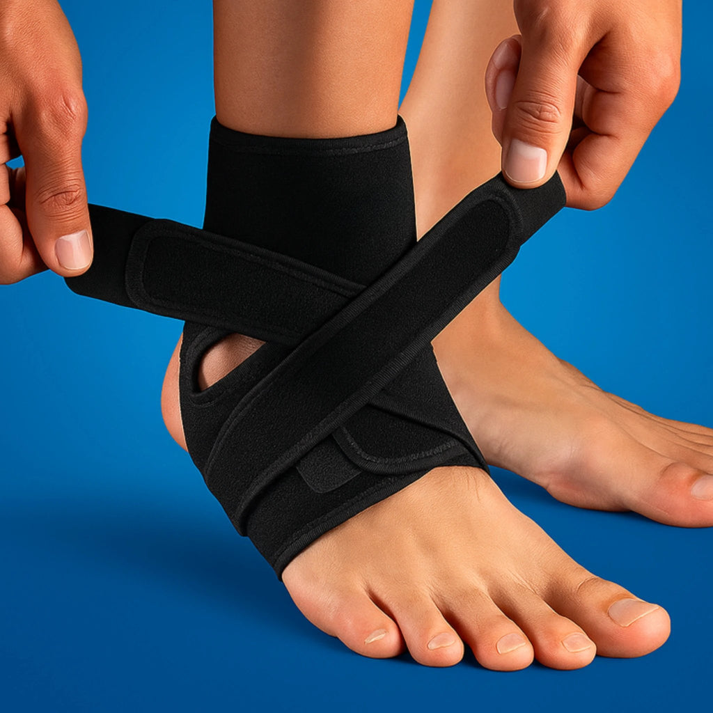 Stabilising Compression – Breathable Adjustable Straps – Running Gym & Sports Protection Bowlift by Bowlift