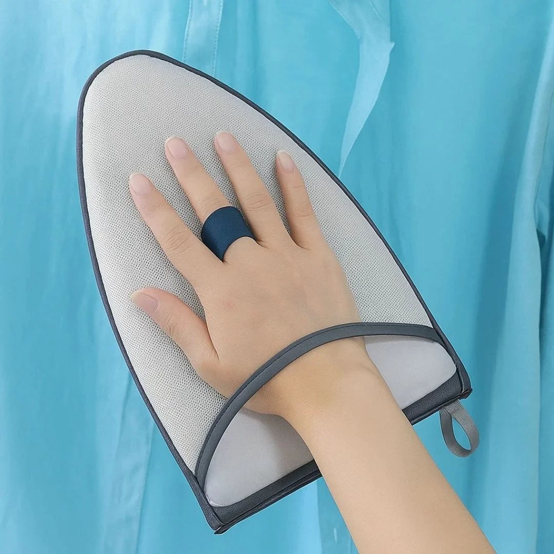 SteamShield | Garment Steamer Glove – Heat Protection – Non-Slip Strap – Precise Steaming for Delicate Clothing Bowlift by Bowlift