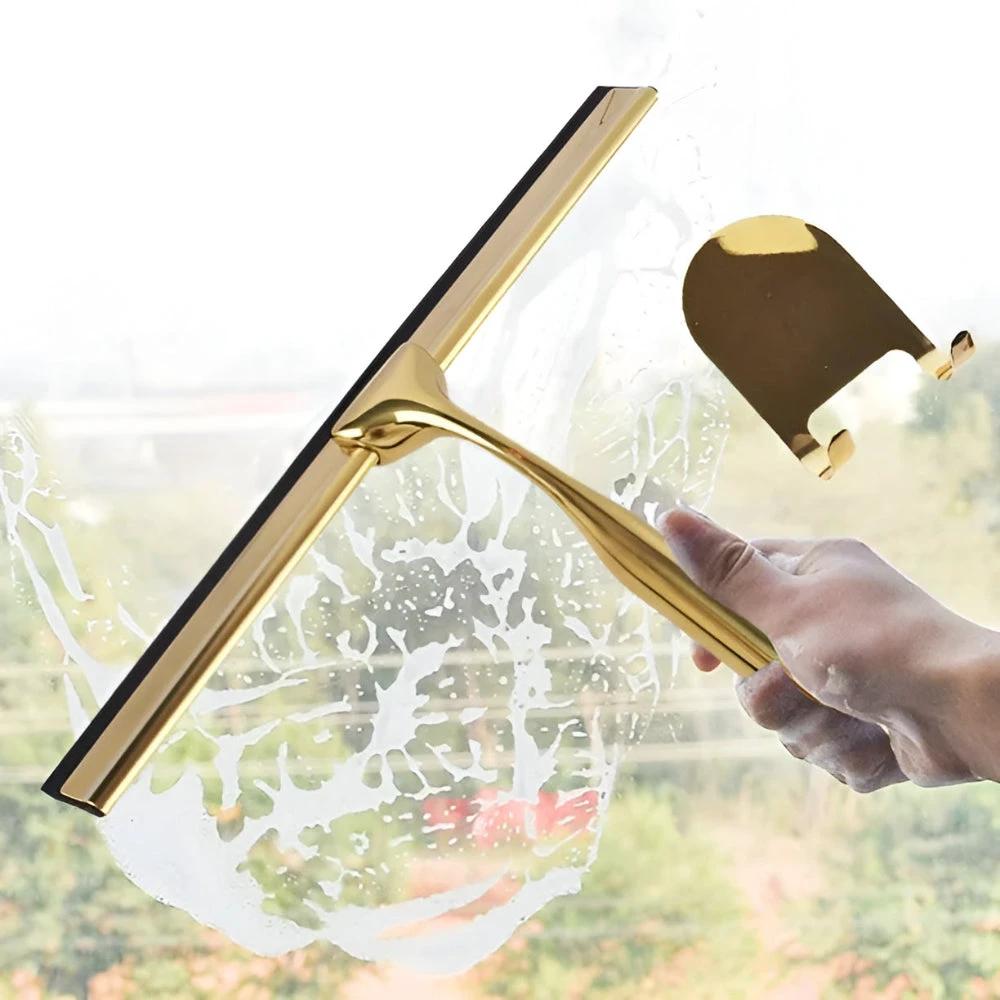 Golden Stainless Steel Multi-Purpose Squeegee by Casa & Beyond
