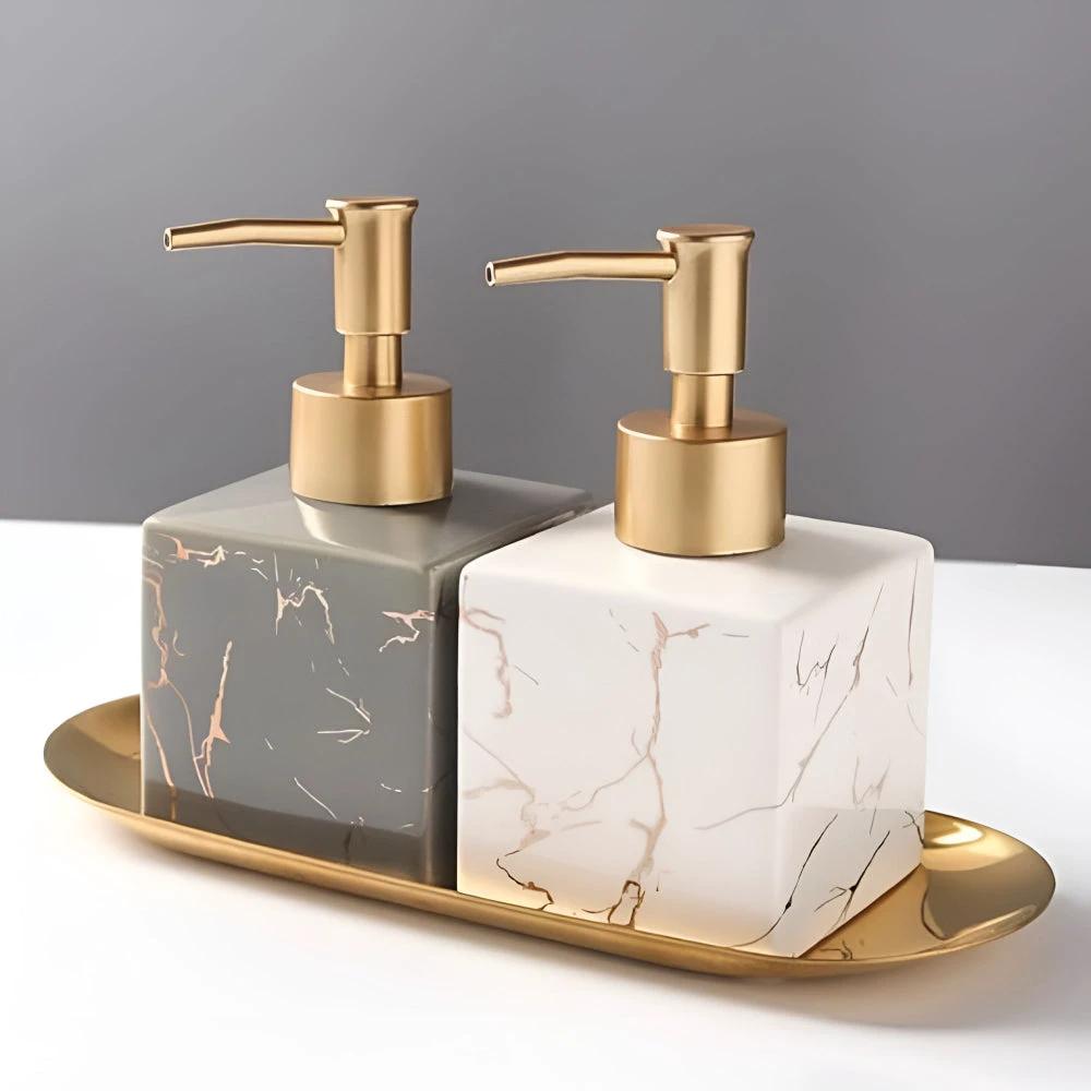 Marble Luxe Soap Dispenser by Casa & Beyond