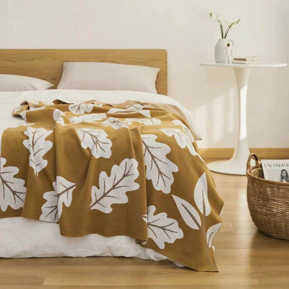 Amber Grove Knit Blanket by Casa & Beyond
