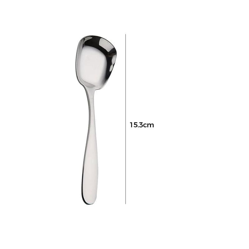 Square Head Stainless Steel Spoon by BowLift