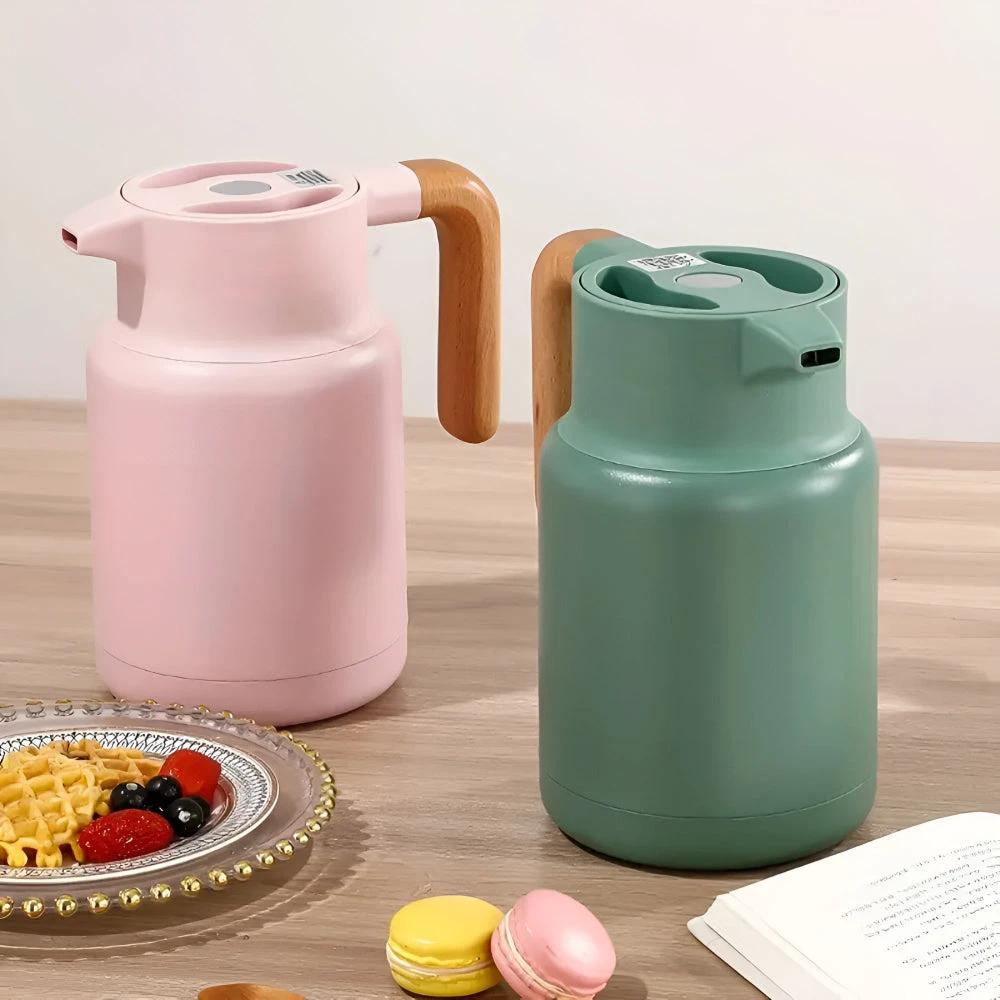 Classic Wooden Handle Thermal Carafe by Casa & Beyond
