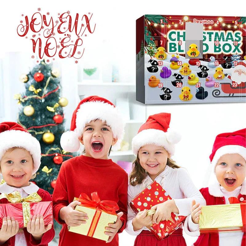 Advent Calendar 2022 - 24 Rubber Ducks for Children by Bowlift