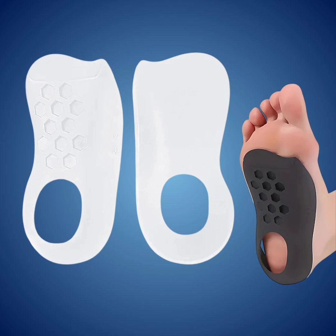 ArchEase Shoe Inserts for Flat Feet | Shoe Insole for Plantar Fasciitis - Foot Arch Support Insole - Foot Cushioning Bowlift by Bowlift