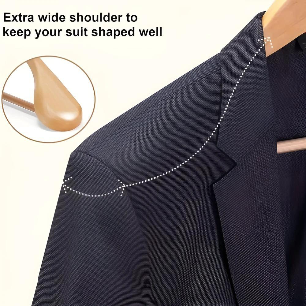 Suit & Style 360 Wooden Hanger by Casa & Beyond