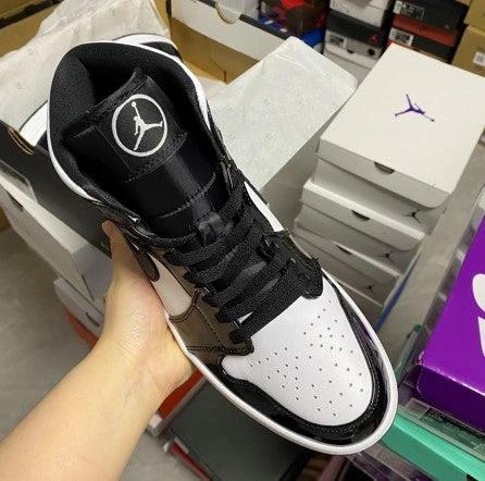 Air Jordan 1 Mid All-Star Black And White by Air Jordan