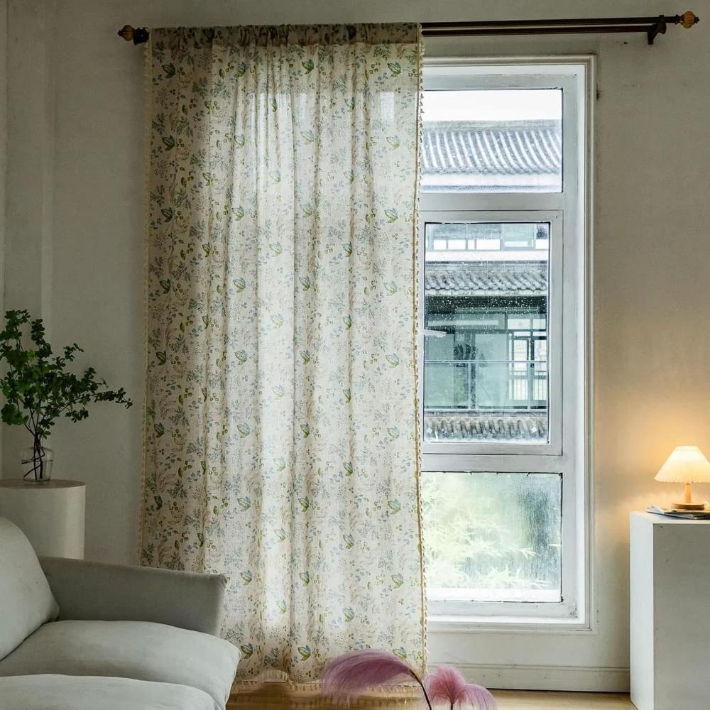 Wildflower Veil Curtains by Casa & Beyond