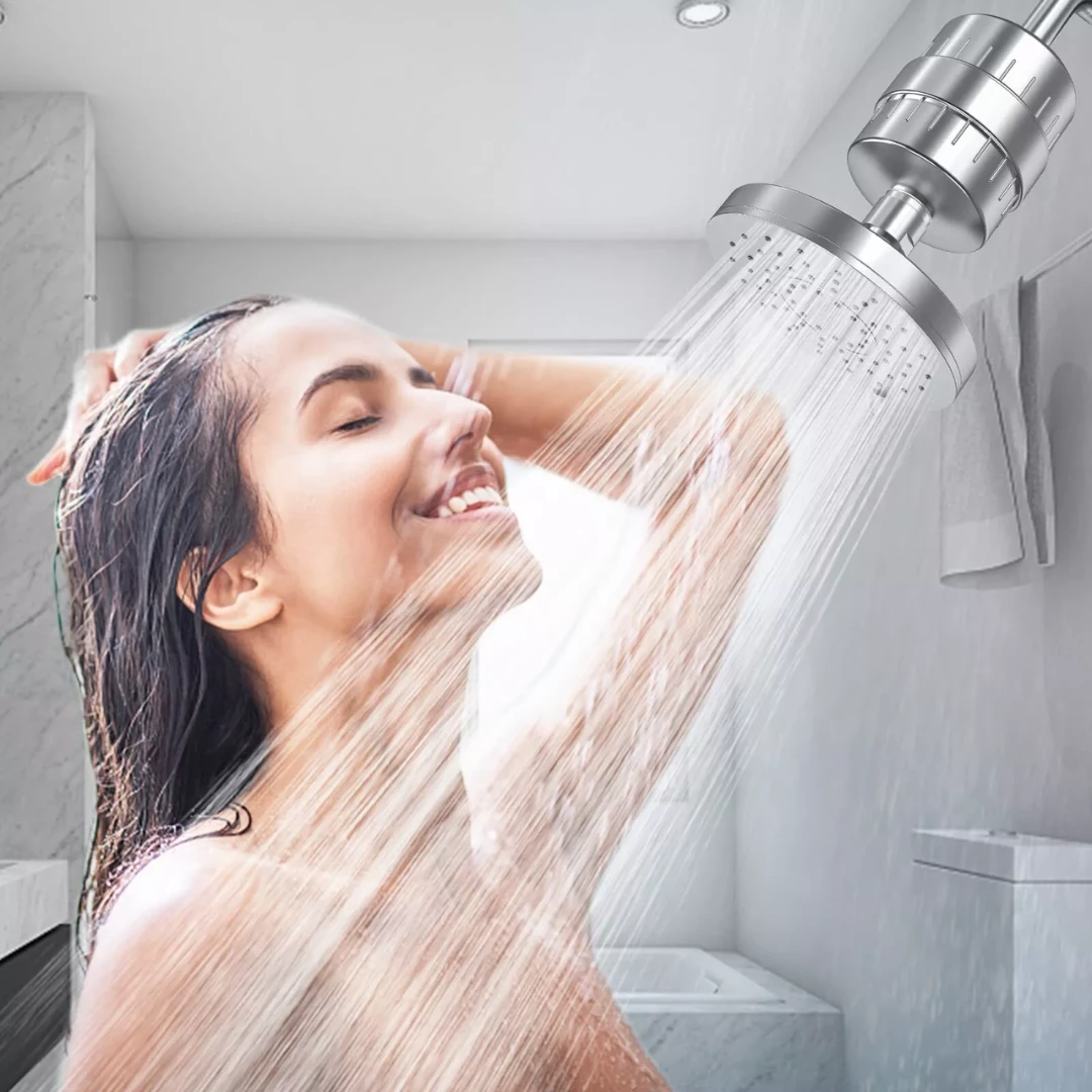 Filtered Showerhead – Naturally Enhances Skin Radiance & Hair Health by BowLift