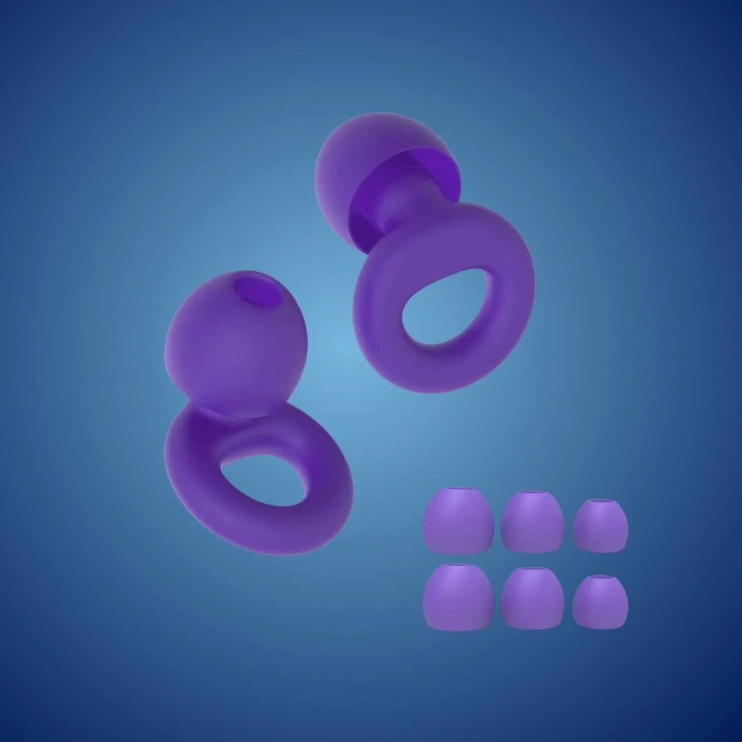 QuietGuard Earplugs Noise Reduction | Comfortable - for Sleep - Travel - Concerts - Swimming - Work Environments Bowlift by Bowlift