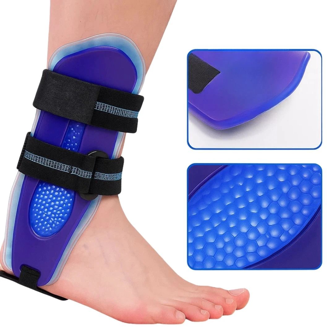 Sprain Pain Relief – Adjustable Straps With Gel Padding – Reduces Swelling & Speeds Recovery Support Bowlift by Bowlift