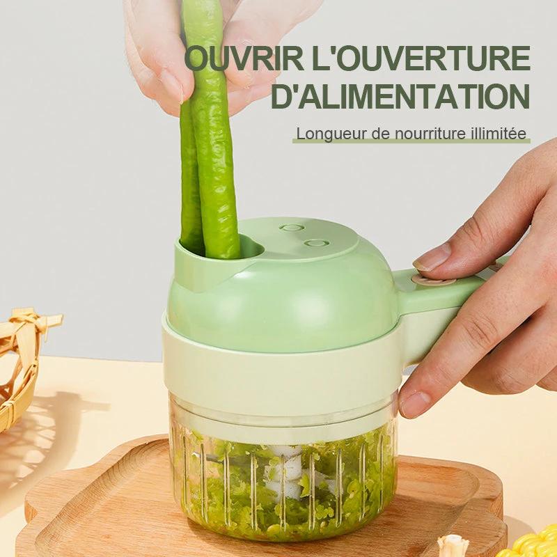 Electric cordless garlic chopper by Bowlift