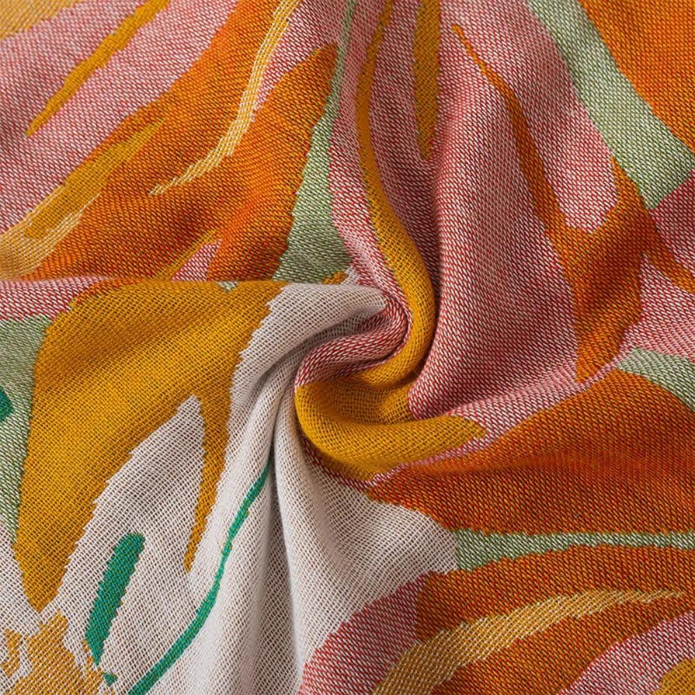 Floral Oasis Cotton Breathable Towel by Casa & Beyond
