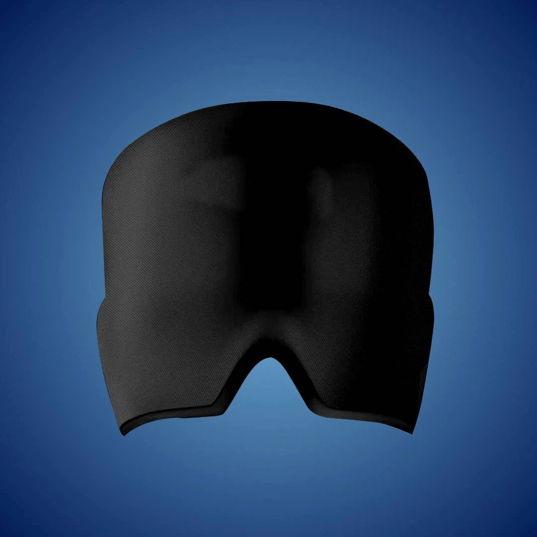 MigraSoothe Gel Hood Instant Headache and Migraine Relief | Cooling Comfort, Pressure Therapy & Light Blocking for Anytime Use Bowlift by Bowlift