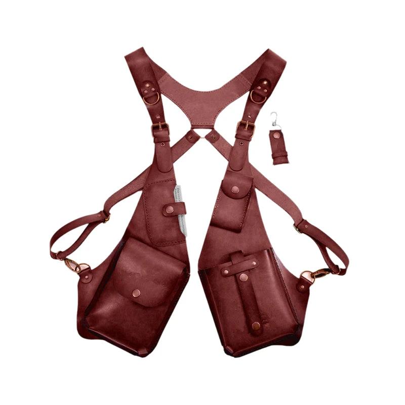 Medieval Steampunk Retro Shoulder Bag with Shoulder Strap by BowLift