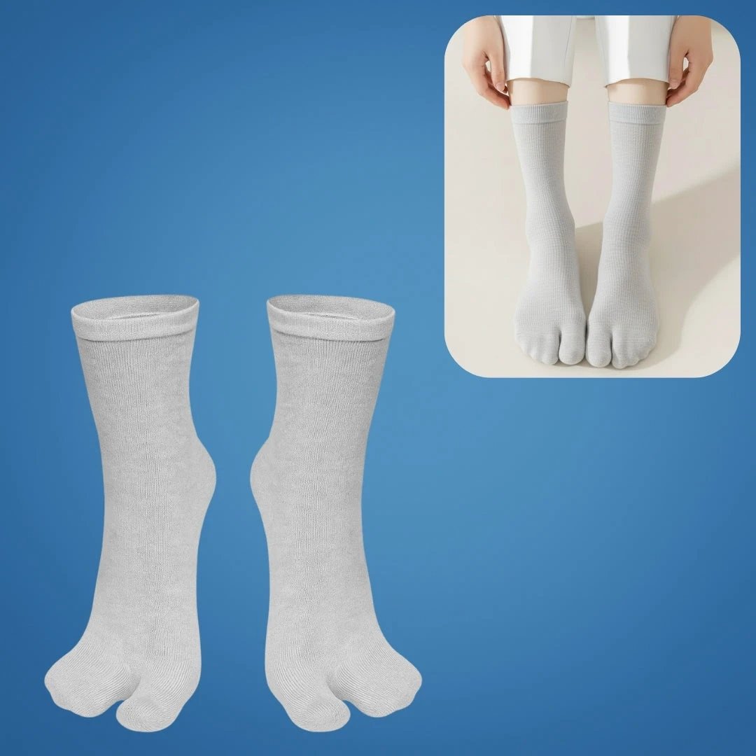 Toe Bunion Socks – Cushioned Support – Pain Relief – Reduces Swelling – Improves Alignment – All-Day Comfort Bowlift by Bowlift