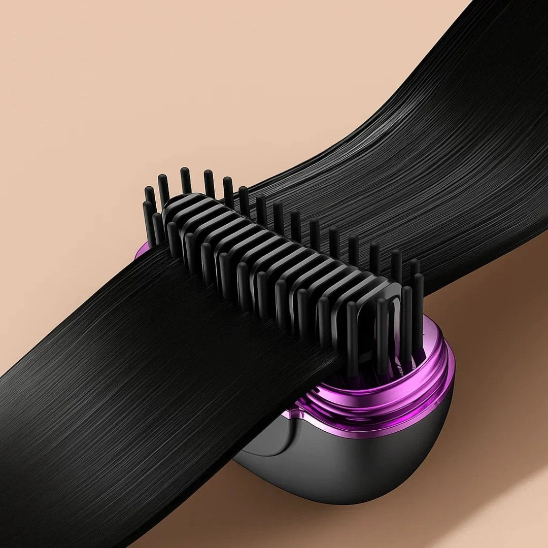 Fast Heat Up – Mini Comb Design – Frizz-Free Finish – Quick Touch-Ups for Travel & Daily Use Bowlift by Bowlift
