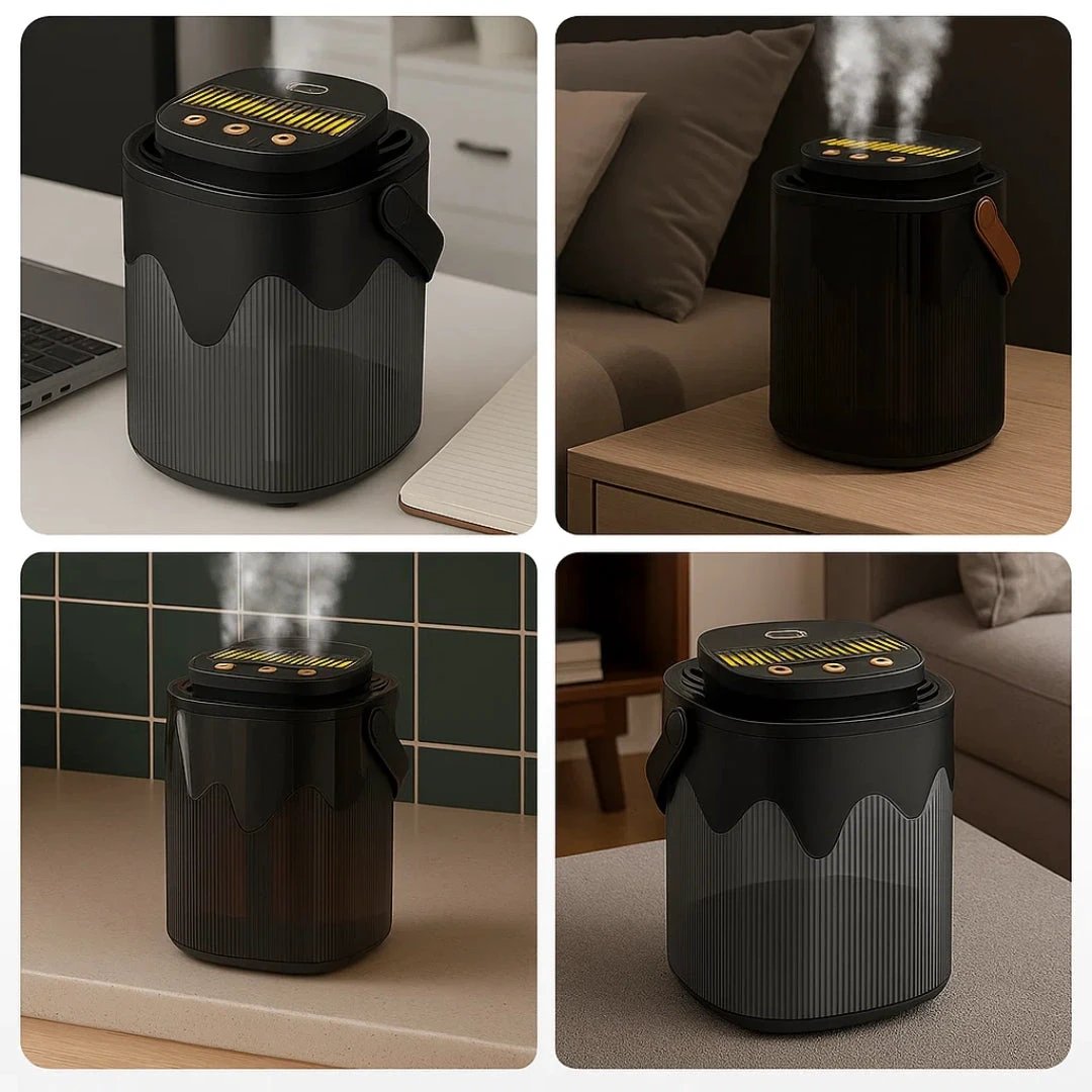 Essential Oil Aroma – Quiet 3 L Tank – Relieves Dry Air, Soothes Skin & Improves Sleep Quality Bowlift by Bowlift