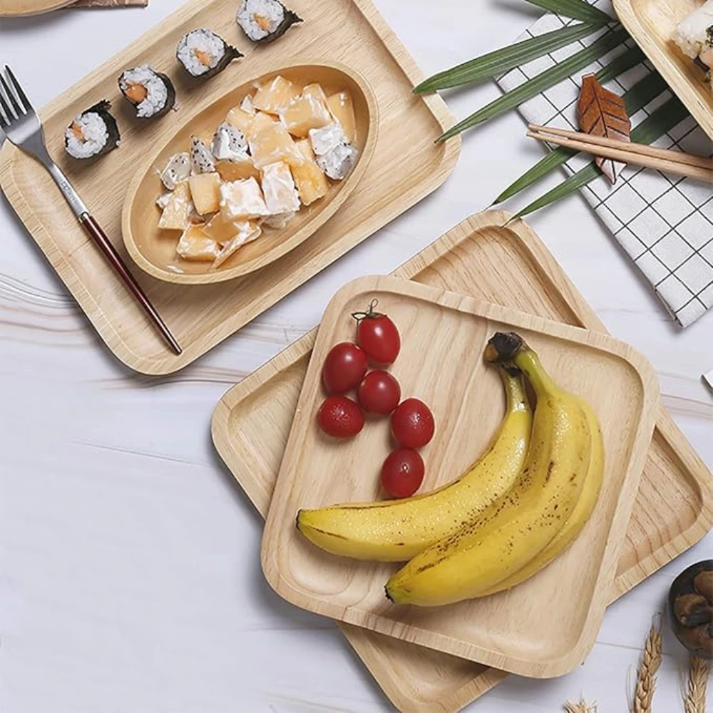 Modern Zen Bamboo Serving Plate by Casa & Beyond