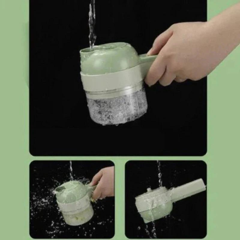 4-in-1 manual kitchen preparation maker Bowlift by Bowlift