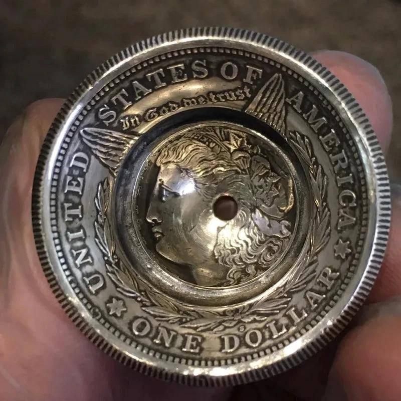 Morgan Silver Dollar Bell by BowLift