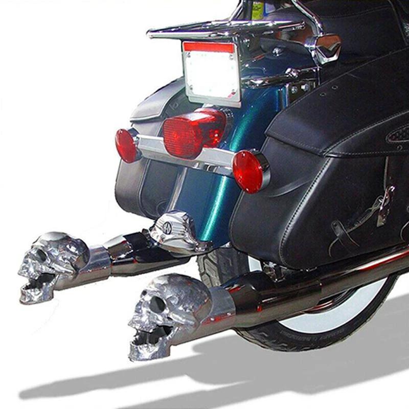 Skull Muffler Tip by BowLift