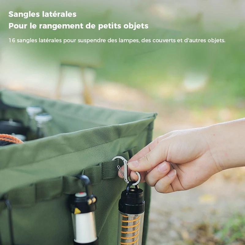 Foldable multifunctional trash can for outdoor use by Bowlift