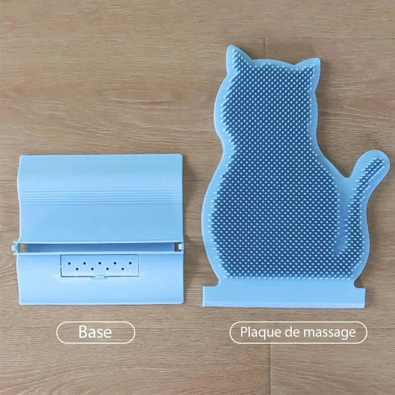 Massage brush for cats by Bowlift