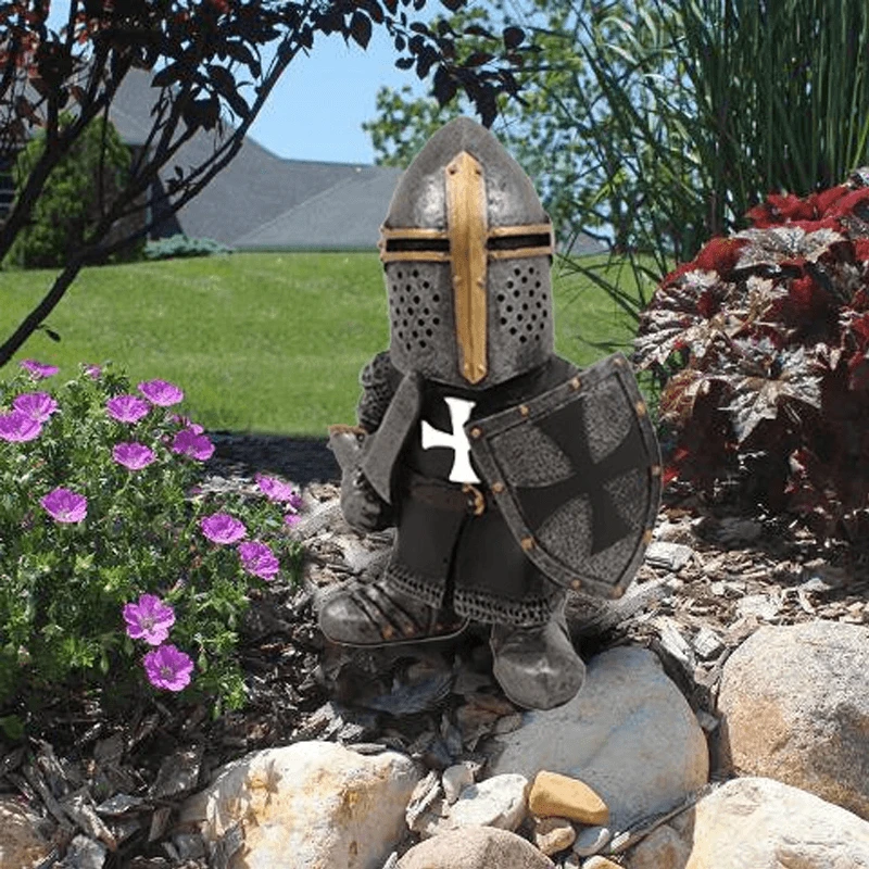 Little Knight Garden Guardian by Bowlift
