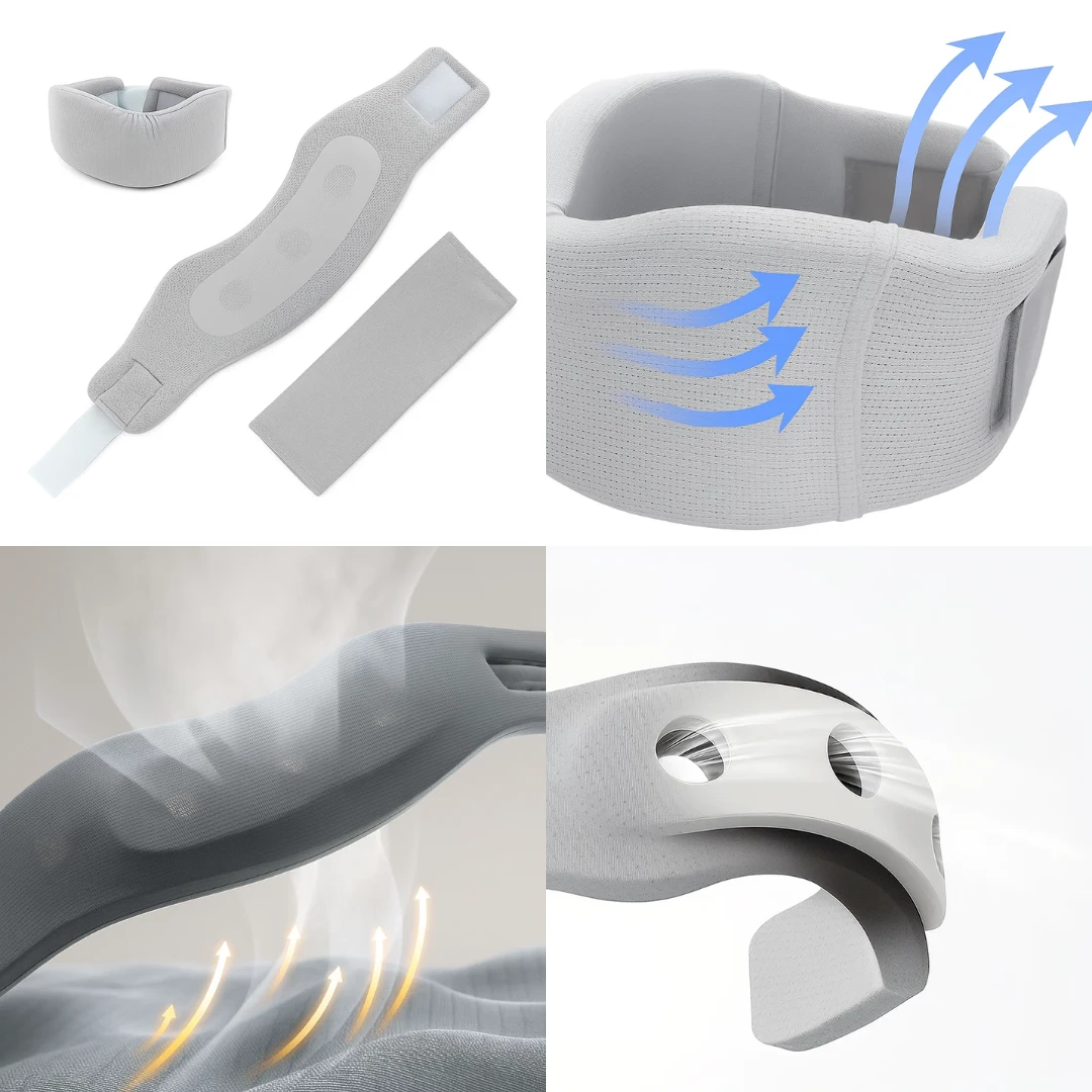 Pain Relief & Posture Support – Soft Foam Breathable Padding – Adults with Neck Pain Relief Bowlift by Bowlift