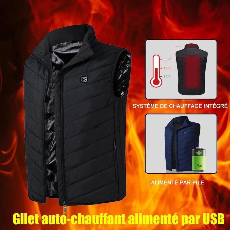 Men's heated vest insulated by Bowlift
